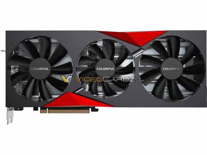 Le système de refroidissement pour une unité GPU Nvidia RTX 3090 Ti personnalisée.