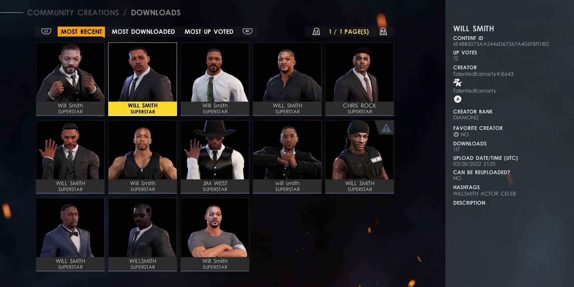 wwe-2k22-will-smith-caw-superstar-personnalisée