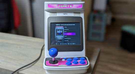 The Taito Egret II Mini is like a playable history book of a forgotten era of gaming