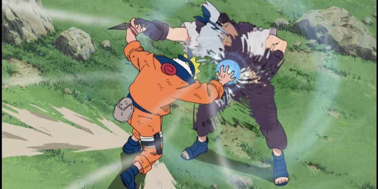 Le premier Rasengan de Naruto contre Kabuto