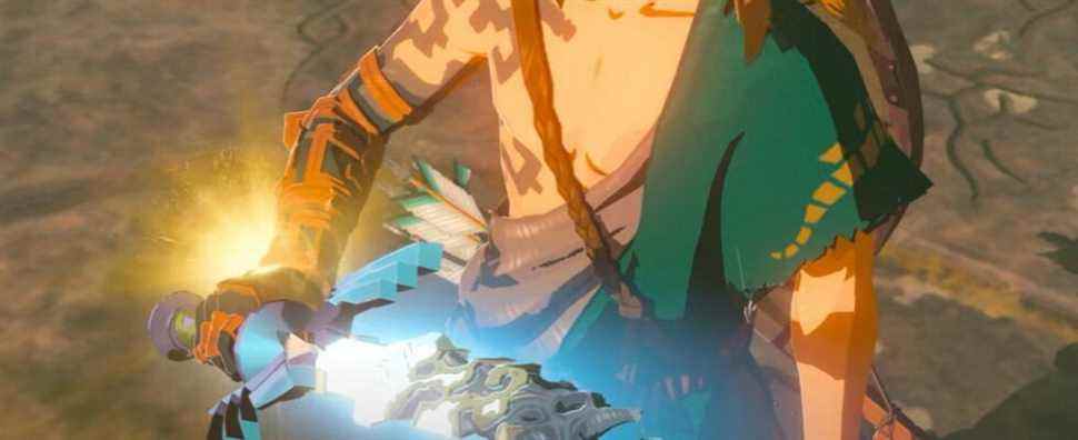 La nouvelle légende de Zelda: Breath Of The Wild 2 présente des images de Gnarly Master Sword