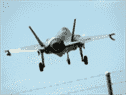 Un avion de chasse Lockheed Martin F-35 Lightning II.