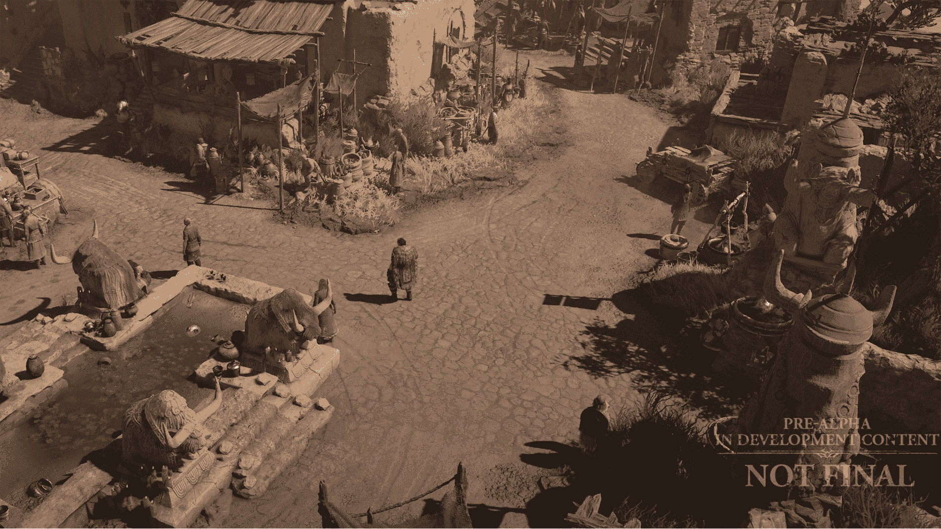 Une ville du désert dans Diablo 4