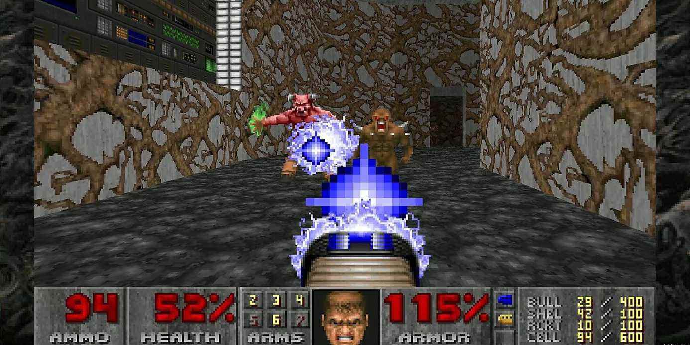 gameplay de doom 1993 fps
