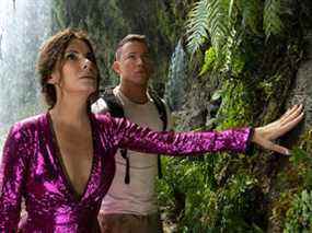 Sandra Bullock et Channing Tatum dans une scène de The Lost City.