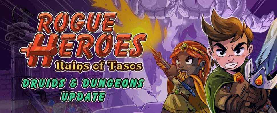 Annonce de la mise à jour de Rogue Heroes Druids & Dungeons, notes de mise à jour