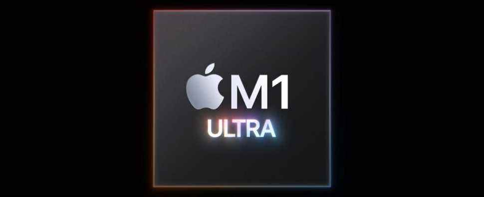 Apple annonce la puce M1 Ultra