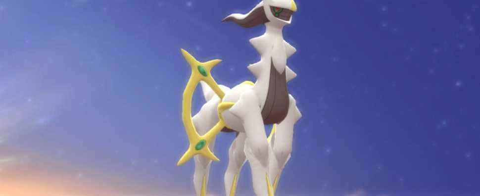 Arceus arrive sur Pokémon Diamant Brillant et Perle Brillante dans une nouvelle mise à jour