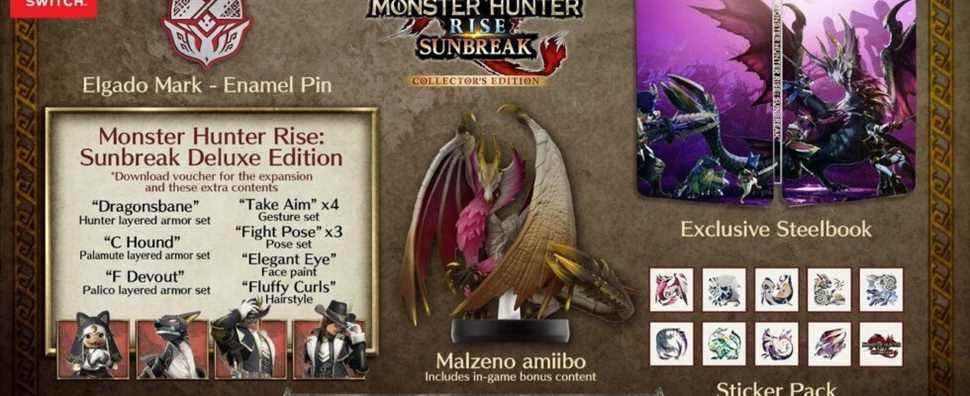 Capcom dévoile l'édition collector de Monster Hunter Rise: Sunbreak, les précommandes sont désormais disponibles (Amérique du Nord)