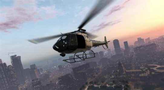 Grand Theft Auto 5 Police Maverick helicopter