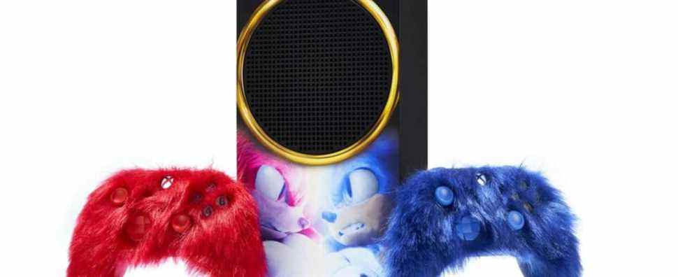 furry Sonic Xbox controllers