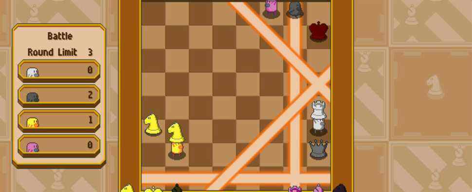 Chessplosion est comme Bomberman mais avec des pièces d'échecs