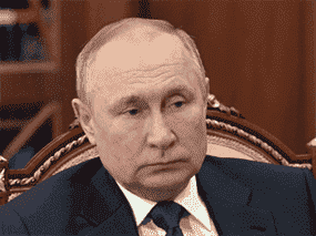 Le président russe Vladimir Poutine au Kremlin à Moscou le 1er mars 2022. 