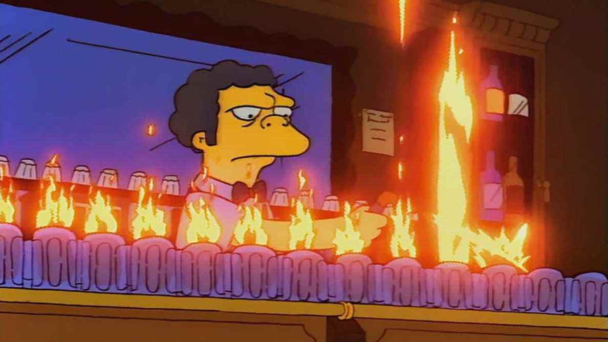 Les Simpsons Flaming Moe's
