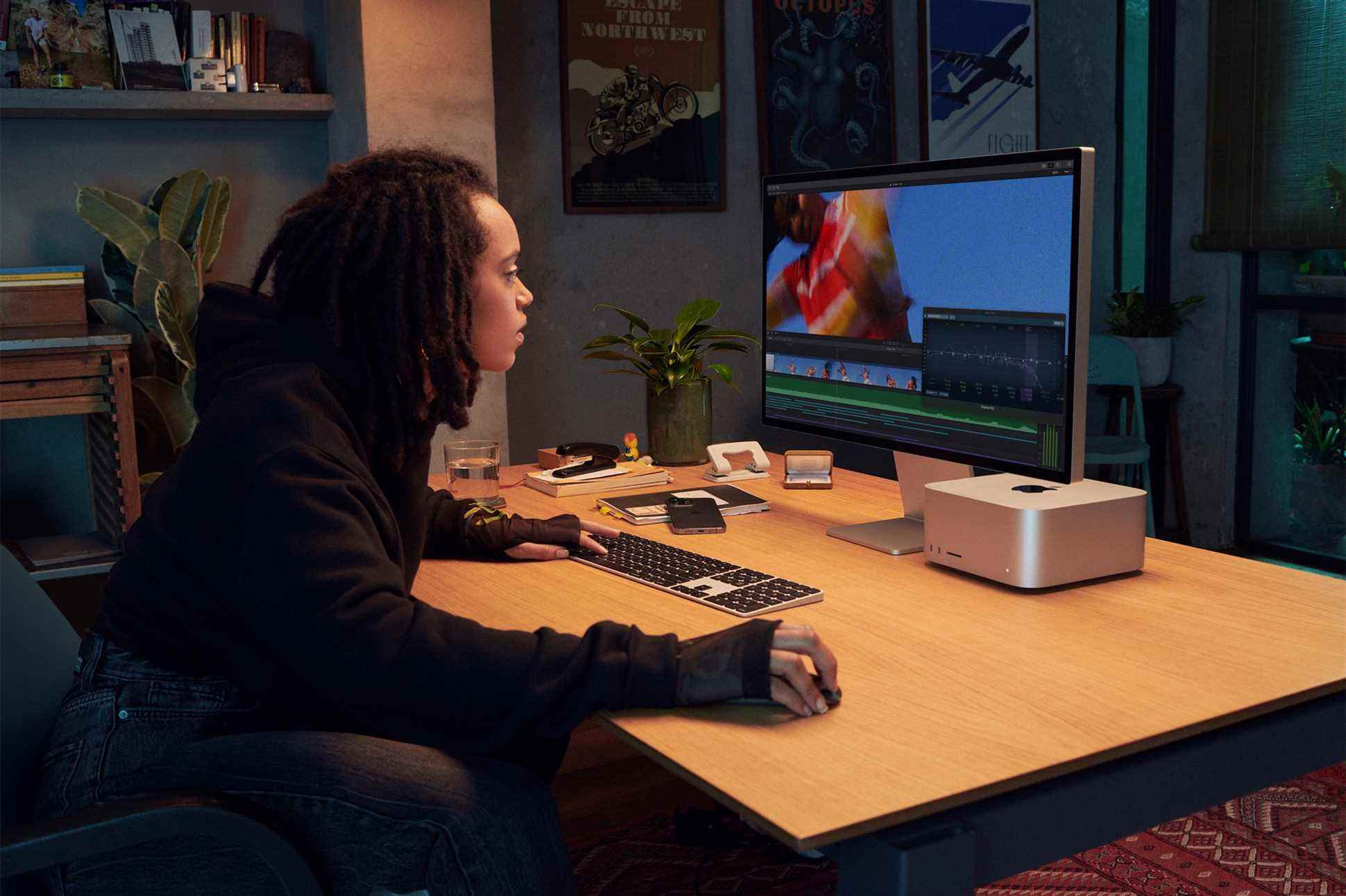 Apple Mac Studio dans un bureau