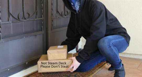 Demande à Valve d'expédier Steam Deck dans un emballage plus discret après des vols apparents