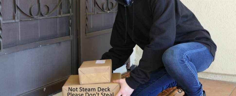 Demande à Valve d'expédier Steam Deck dans un emballage plus discret après des vols apparents