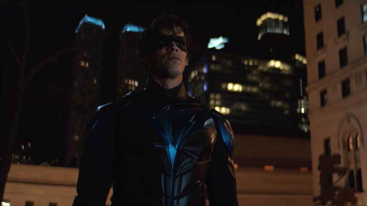 Brenton Thwaites dans le rôle de Nightwing dans Titans Saison 3