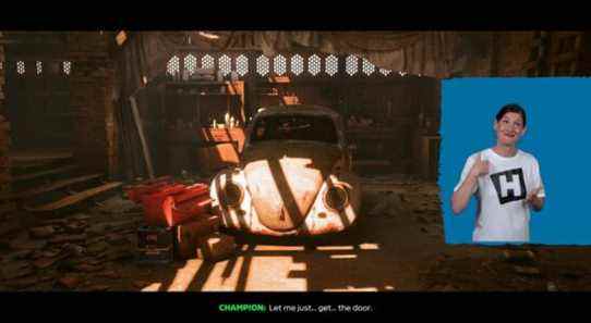 Forza Horizon 5 prend en charge l'ASL pour les cinématiques en jeu
