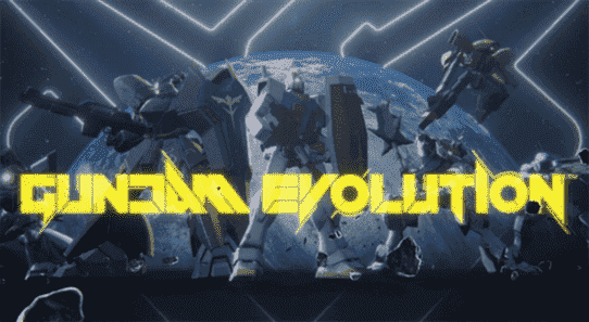 Gameplay Gundam Evolution multijoueur compétitif montré pendant l'état de jeu
