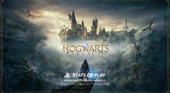 Hogwarts Legacy State of Play prévu pour le 17 mars