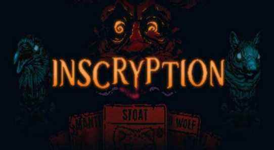 Inscryption remporte le prix du jeu de l'année aux GDC Awards