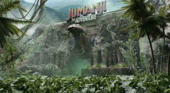 Jumanji est transformé en manège de parc à thème