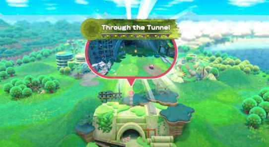 through the tunnel kirby forgotten land stage