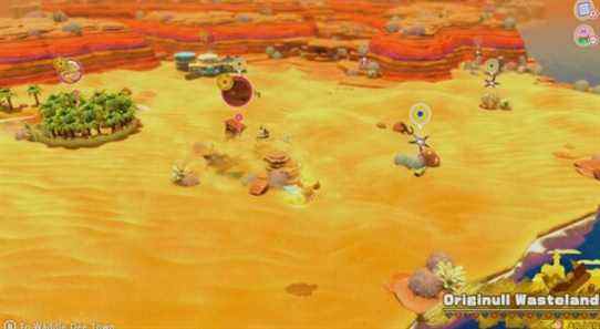 Kirby et le guide Forgotten Land: liste des missions Originull Wasteland