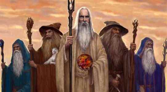 The 5 wizards lotr