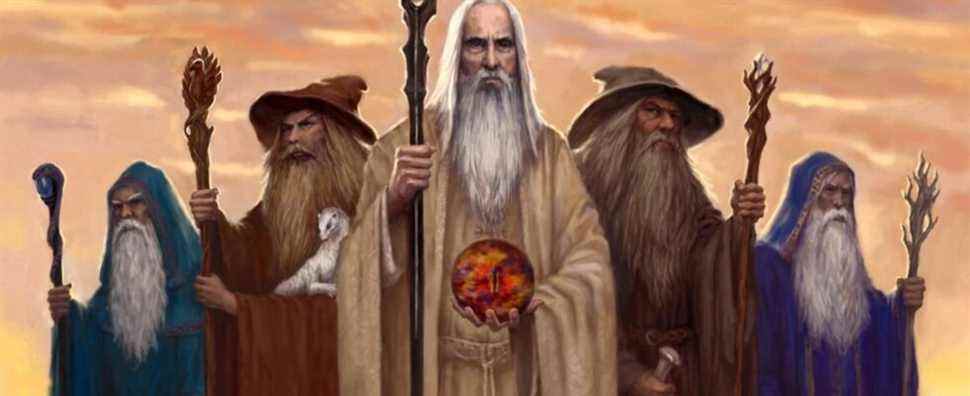 The 5 wizards lotr