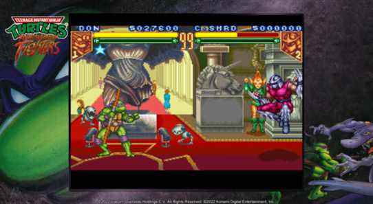 La collection Teenage Mutant Ninja Turtles rassemble 13 jeux Konami vintage