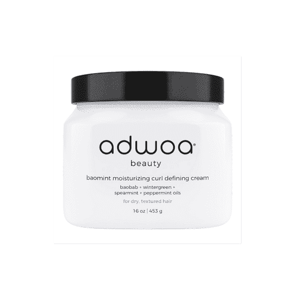 Adwoa Beauty Baomint Crème hydratante définissant les boucles