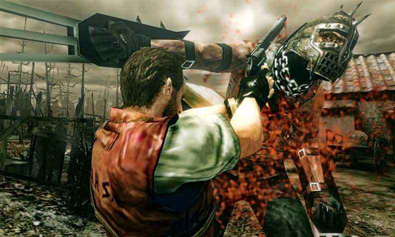 Barry Burton dans Resident Evil : Les Mercenaires 3D