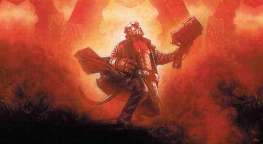 L'affiche Hellboy II: The Golden Army de Drew Struzan est enfin imprimée par Vice Press [Exclusive]