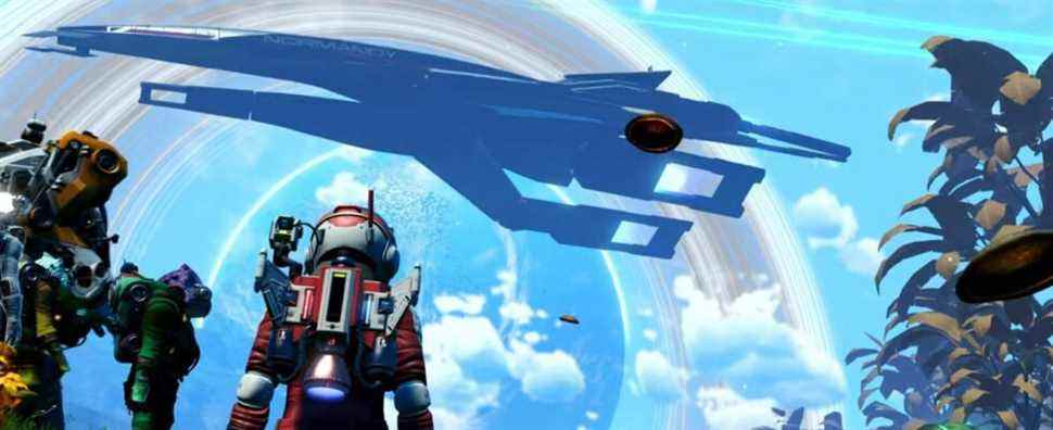 Le Normandy SR1 de Mass Effect est maintenant dans No Man's Sky
