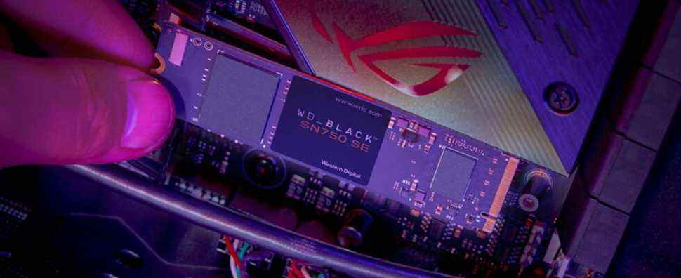 Le SSD Black SN750 de WD obtient une version PCIe 4.0