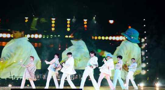 Le concert « BTS Permission to Dance on Stage » rapporte 32 millions de dollars au box-office mondial