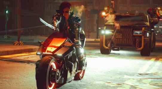 Le mod Cyberpunk 2077 ajoute des combats de véhicules et des poursuites policières intenses