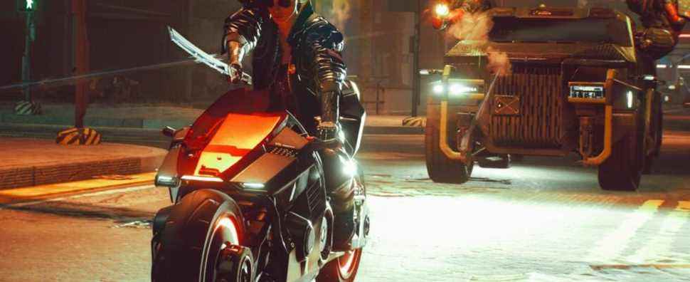 Le mod Cyberpunk 2077 ajoute des combats de véhicules et des poursuites policières intenses