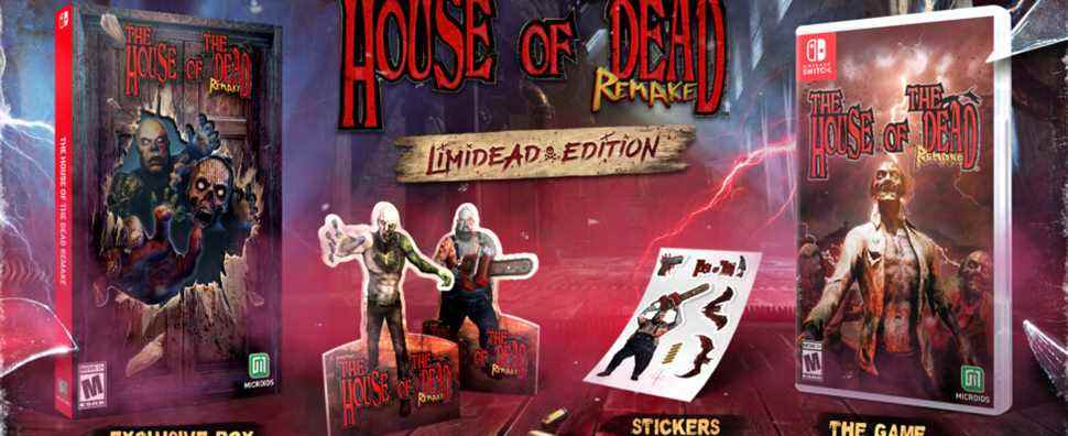 L'édition physique de The House of the Dead: Remake 'Limidead Edition' sera lancée le 26 mai en Europe et le 14 juin en Amérique du Nord