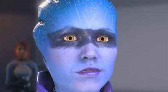 Mass Effect Andromeda Asari PeeBee Pictured In Dialogue