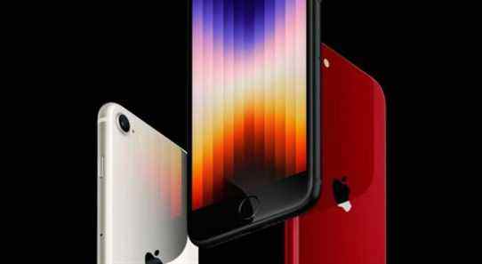 Meilleures offres de précommande pour l'iPhone SE 3 5G d'Apple