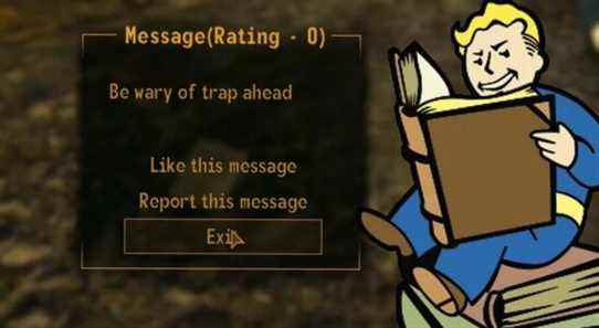 Modder ajoute le système de messagerie d'Elden Ring à Fallout: New Vegas
