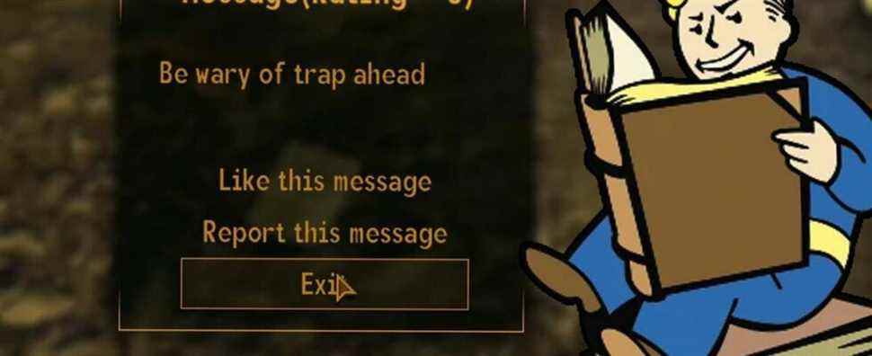 Modder ajoute le système de messagerie d'Elden Ring à Fallout: New Vegas