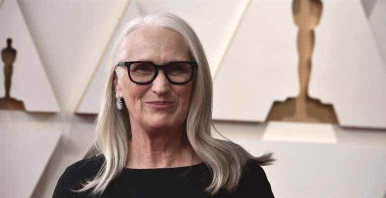 Jane Campion arrives at the Oscars on Sunday, March 27, 2022, at the Dolby Theatre in Los Angeles. (Photo by Jordan Strauss/Invision/AP)