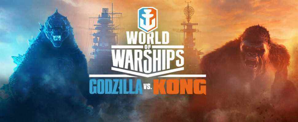 Oui, World of Warships a ajouté Godzilla et King Kong