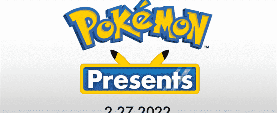 Pokemon présente l'annonce récapitulative de février 2022