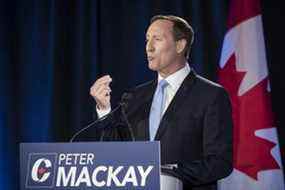 Peter MacKay s'est présenté à la direction des conservateurs en 2020. LA PRESSE CANADIENNE/Tijana Martin