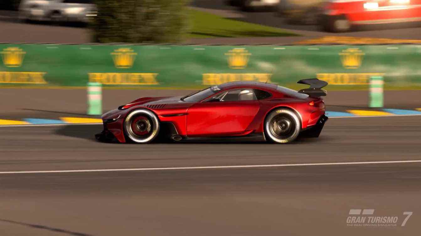 Capture d'écran des images de course de Gran Turismo 7